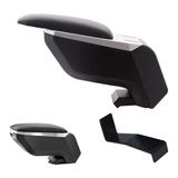 Bagajon Renault Clio 5 2022 Delmesiz Çelik Ayaklı Gri-Siyah Kolçak Kol Dayama