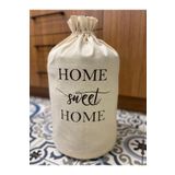 BAGAND Krem Damacana Kılıfı Home Sweat Home Baskılı Pamuk