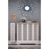 Bagax Ahşap Modern Tasarım Kalorifer Petek Kapatma Mobilyası Dresuar Iç Ölçü 76 cm Dış Ölçü 80 cm