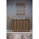 Bagax Ahşap ve Modern Radyatör Kaplama ve Gizleme Ünitesi Dresuar Iç Ölçü 116 cm Dış Ölçü 120 cm