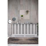 Bagax Dekoratif Şık Mdf Tasarım Radyatör Kapatma Panel Dresuar Iç Ölçü 156 cm Dış Ölçü 160 cm
