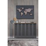 Bagax Modern Ahşap Şık Kalorifer Petek Kapatma Mobilyası Dresuar Iç Ölçü 116 cm Dış Ölçü 120 cm