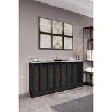 Bagax Özel Şık Tasarım Petek Gizleme Ön Panel Mdf Şık Dresuar Iç Ölçü 156 cm Dış Ölçü 160 cm