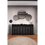 Bagax Özel Tasarım Dekoratif Mdf Ön Panel Radyatör Şık Dresuar Iç Ölçü 156 cm Dış Ölçü 160 cm