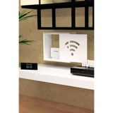 Bagax Wifi Desenli Modem/Sigorta Saklama Kutusu, 40Cm X 33Cm