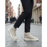 Bağcıklı Erkek Sneaker Bot BEJ SÜET (BEJ TABAN)
