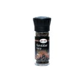Bağdat Baharat Cam Değirmenli Doğal Tane Karabiber 50 Gr