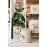 Bages Jüt Dolap Içi Çamaşır Çocuk Odası Oyuncak Düzenleyici Katlanır Saklama Sepeti Organizer 23X26 cm - Açık Kahverengi - 1 Adet