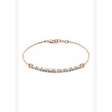 Baget Pırlanta Rose Gold Bilezik