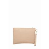 Bagfoni Vizon Yazılı El Askılı Portföy Clutch Çanta