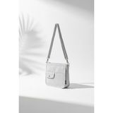 Bagg Move Model Gri Kadife Çanta - 30x30cm