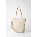 Bagg Volera Model Ekru Kadife Çanta - 33x35cm