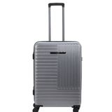 Baggaj V2404 Siyah Silver PC Valiz Set