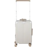 Baggaj V2523 PC VALİZ 55 CM - Kemik - Şampanya