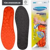 Baggor Colemens Yumuşak, Tam Ortopedik Anatomik Ayakkabı Iç Tabanlığı, Masaj Etkili,rahat, Konforlu,spor,erkek, Kadın, Çocuk, Yetişkin - 44 - 45