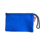 Baghashtag Mavi Clutch Pamuk Bez Çanta Şık Görünüm ve Yıkanabilir Özellikler ile Küçük Boy