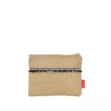 Baghashtag Siyah Fosfor Püsküllü Jüt Clutch Bez Çanta