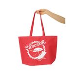 Baghashtag Summer Beach Bag Plaj Çantası Kırmızı