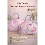 Baghes El Yapımı Borcam, Tencere,Tepsi Taşıma Çantası & Piknik Çantası 50x80cm –Bağcıklı Ayarlanabilir
