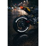 Baghes Speed Hunters Motosiklet Ve Otomobil Araç 3d Oto Lastik Yazısı 4 Adet Sticker Arma Seti