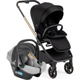 Bagi Litego Travel Sistem Bebek Arabası Capsule Ana Kucağı Set - Grey - Black