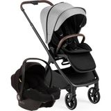 Bagi Litego Travel Sistem Bebek Arabası Cosmo Ana Kucağı Set - Black Grey