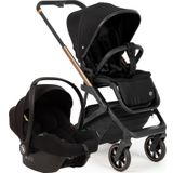 Bagi Nanofold 3 Black Cosmo Travel Sistem Bebek Arabası Black Gold