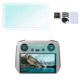 Bagima Temperli Cam Ekran Koruyucu Mini 3 Pro Uzaktan Kumanda ile Uyumlu Mini 3 Pro Drone Denetleyici Ekran Koruyucu Çizilmez 9H HD Cam Filmi Drone Aksesuarları