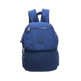 Baginn 571 Collection Kadın Sırt Çantası Yağmur Geçirmez Hafif Klinkır Kumaş Çok Cepli (Lacivert)
