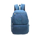 Baginn 571 Collection Kadın Sırt Çantası Yağmur Geçirmez Hafif Klinkır Kumaş Çok Cepli (Mavi)