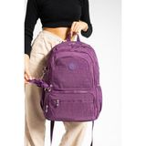 Baginn 571 Collection Klinkır Mor Kadın Sırt Çantası