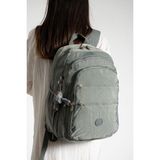 Baginn 571 Collection Lise Üniversite Okul Çantası Klinkır Kumaş Sırt Çantası 45 x 30 cm - Gri