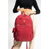 Baginn 571 Collection Lise Üniversite Sırt Çantası Seyahat Çantası Yağmur Geçirmez 43 x 30 cm - Bordo