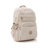 Baginn 571 Collection Okul Çantası Çok Cepli Yağmur Geçirmez Klinkır Kumaş krem