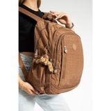 Baginn 571 Collection Sırt Çantası 43*30 Cm Okul Çantası Klinkır Kumaş - 43 x 30 cm - Taba
