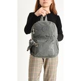 Baginn Body Bag Göğüs Çantası Çok Cepli Hafif Klinkır Kumaş Bady Bag Sırt Çantası 30*20 Cm - 30 x 20 cm - Gri