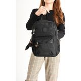 Baginn Body Bag Göğüs Çantası Çok Cepli Hafif Klinkır Kumaş Bady Bag Sırt Çantası 30*20 Cm - 30 x 20 cm - Siyah