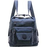Baginn Fonksiyonel Kullanım Kadın Sırt ve Omuz Çantası Çapraz Askılı Bayan Çanta 30*30 cm - 30 x 30 cm - Gri