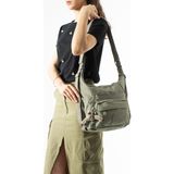 Baginn Ister Sırt Ister Omuz Ister Çapraz Askılı Fonksiyonel Kullanım Kadın Çantası 28*28 cm 571 Collection - 28 x 28 cm - Bej