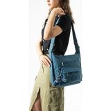 Baginn Ister Sırt Ister Omuz Ister Çapraz Askılı Fonksiyonel Kullanım Kadın Çantası 28*28 cm 571 Collection - 28 x 28 cm - Mavi