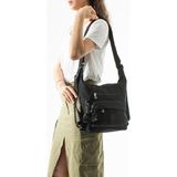 Baginn Ister Sırt Ister Omuz Ister Çapraz Askılı Fonksiyonel Kullanım Kadın Çantası 28*28 cm 571 Collection - 28 x 28 cm - Siyah