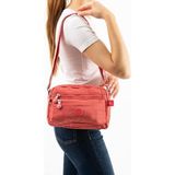 Baginn Kadın Postacı Çanta Hafif Klinkır Kumaş Çok Cepli Çapraz Askılı Omuz Çantası 24*16 cm Günlük Çanta - 24 x 16 cm - Turuncu