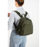 Baginn Kadın Sırt Çantası Ultra Hafif Paraşüt Kumaş Su Itici Kumaş Günlük Sırt Çantası Ölçüsü 30*24 cm - 30 x 24 cm - Yeşil