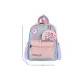 Baginn Kız Çocuk Anaokulu Sırt Çantası Melodi-Labubu Kreş Çantası 33*25 Cm Ortopedik Su İtici Kumaş