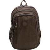 Baginn Klinkır Bayan Sırt Çantası Büyük Boy Yağmur Geçirmez Hafif Kumaş Çok Cepli Kadın Okul Sırt Çantası 45 cm