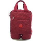 Baginn Klinkır Bayan Sırt Çantası Şık ve Kullanışlı Çok Cepli (Bordo)