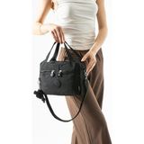 Baginn Klinkır Hafif Yağmur Geçirmez Kadın Postacı Çanta 30*20 cm El Çantası 571 Collection - 30 x 20 cm - Siyah