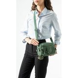 Baginn Klinkır Hafif Yağmur Geçirmez Kadın Postacı Çanta Çok Cepli 20*15 cm Omuz Çantası 571 Collection - 20 x 15 cm - Yeşil