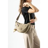 Baginn Klinkır Hafif Yağmur Geçirmez Kadın Postacı Çanta Çok Cepli 25*18 cm Omuz Çantası 571 Collection - 25 x 18 cm - Vizon