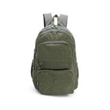 Baginn Klinkır Kumaş Lise Ortaokul Sırt Çantası Çok Cepli 571 Collection Goril Anahtarlık Hediyeli! (Gri)